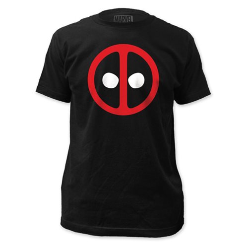 Deadpool Logo Black T-Shirt